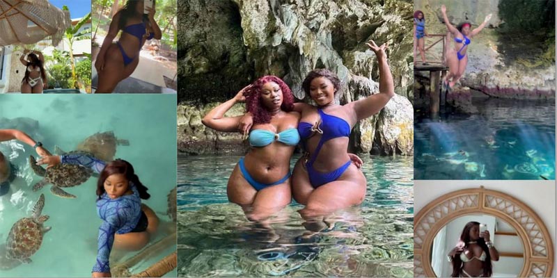 Photos: Carmen Sama s’offre une petite escapade de rêve à Zanzibar avec sa sœur.